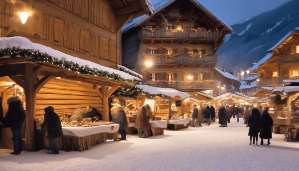 Parcourir les marchés de Noël en Haute-Savoie et savourer la magie des fêtes
